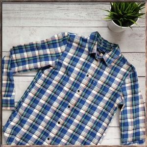 MADEWELL Slim Boyshirt Shirt Tulsa Plaid XS